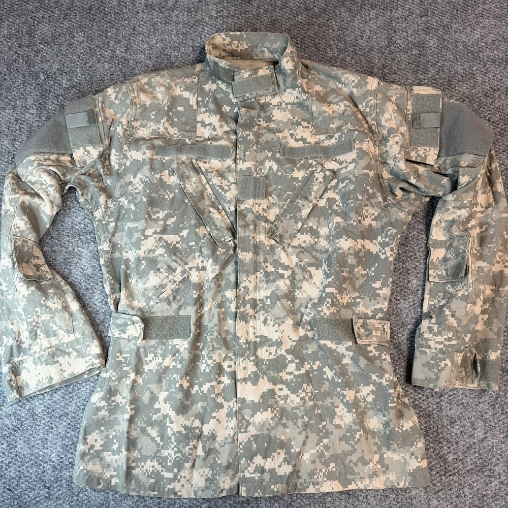 US Army ACU Combat Blouse UCP Digital Camo Medium Regular Tactical Coat Shirt